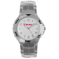 Men's Falcon Round Bracelet Watch W/ Rotating Bezel